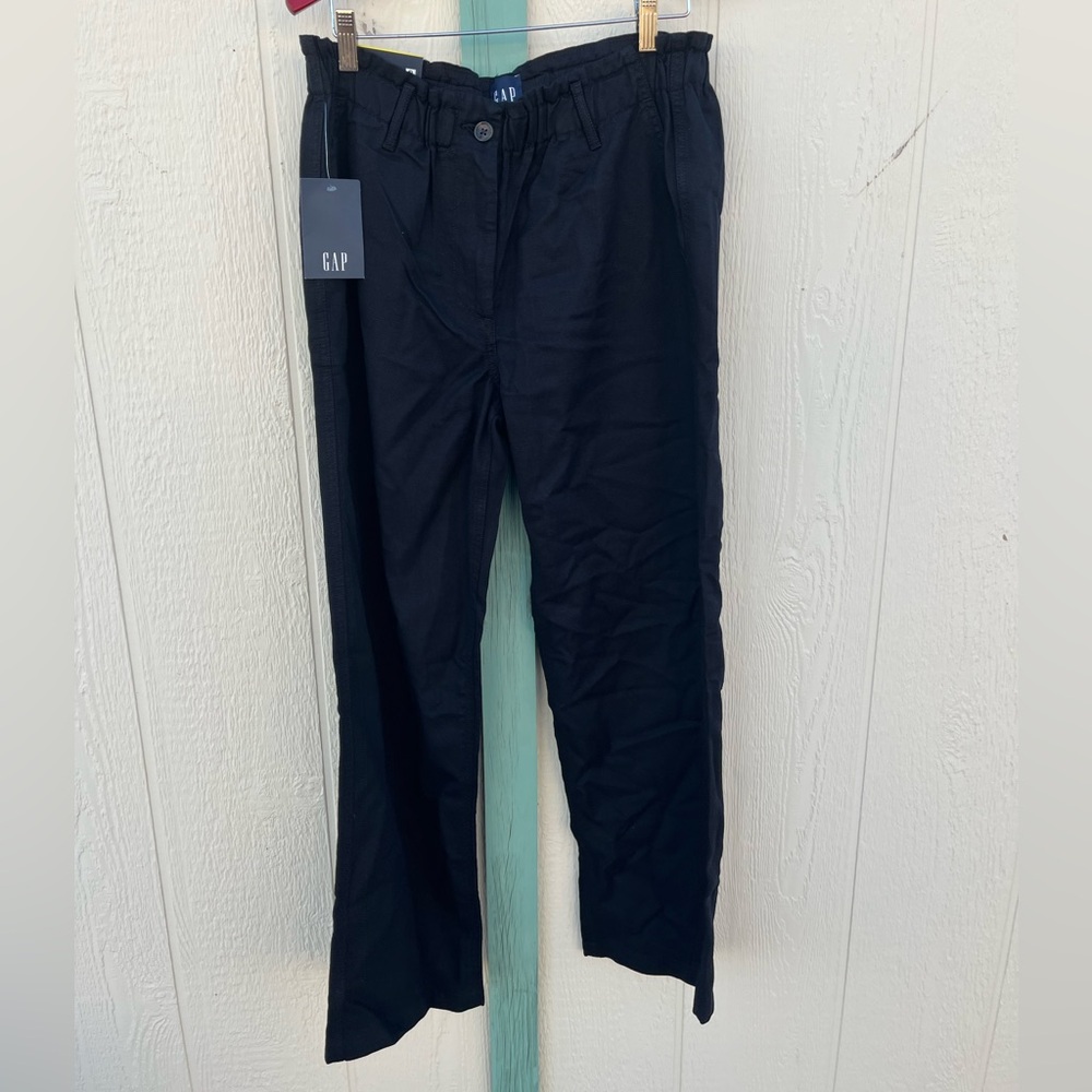 Gap Black Easy Twill Pants size m medium